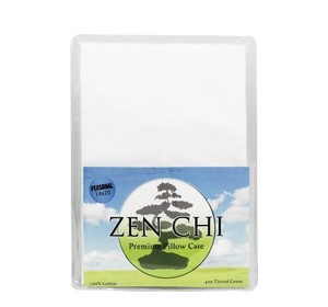 lot 39166 image: ZEN CHI Buckwheat Pillow Case 100% 400 Thread Count Premium Pillow Case - Fits All PersonalJapanese Sized Pillows (14 X 20) - Natural Cooling Effect Comfortable Sleep
