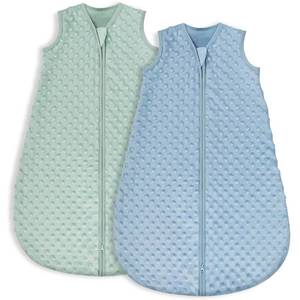 lot 39449 image: Yoofoss Fleece Baby Sleep Sack 18-24 Months with Plush Dots, TOG 1.5 Baby Wearable Blanket with 2-Way Zipper, Cotton Toddler Sleeping Sack Fleece