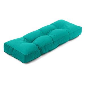 lot 39450 image: Lokex Bench Cushion,36x14x4 Inch Double Piping Waterproof Bench Cushions for Outdoor Furniture,Non-Slip Window Seat Cushions Indoor,Cyan