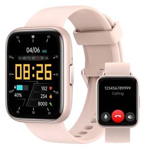 lot 39839 image: Smart Watch for Men Women - AnswerMake CallsQuick Text ReplyAI Control, 1.83 for Android Phones iPhone Samsung Compatible Smartwatch Sleep Monitor Fitness Tracker Heart Rate Blood Oxygen IP68