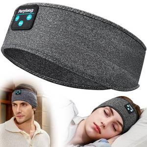 lot 39854 image: Perytong Sleeping Headphones Bluetooth Headband, Soft Long Time Play Sleeping Headsets with Built in Speakers Perfect for Workout,Running,Yoga,Travel, Darkgray