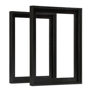 lot 39878 image: FOLKOR Floating Canvas Frame for 11x14 Inch Painting 0.6-0.8 Deep, 2 Pack Floater Frame for Canvas Prints, Art frame for Wall Prints Diamond Painting Paint by Numbers (Black)