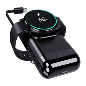 lot 39924 image: Portable Watch Charger, 6000mAh Watch Charger for Galaxy Watch 66 Classic5 Pro54 Classic43Active 2, 2 in 1 Phone and Watch Charger for Galaxy S24 UltraS24Z Fold5Z Flip5S23 Ultra