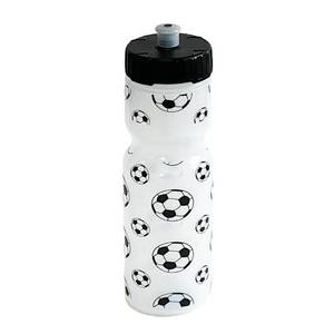 lot 39983 image: 50 Strong Kids Water Bottle  22 oz. BPA- Free Sports Squeeze Water Bottles with Pull Top Cap Perfect Water Bottle for School  Reusable & Durable for Boys & Girls  Made in USA (Soccer)
