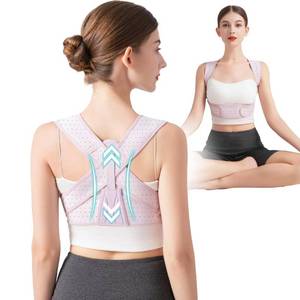 lot 39994 image: NLNYCT Posture Corrector For Women, Adjustable Back Brace For Posture, Back Posture Corrector Providing Pain Relief From Lumbar, Neck, Shoulder, And Clavicle, Back (SM Upper Waist 25-36 Inch)