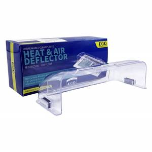 lot 39996 image: DGQ Unbreakable Air Deflector 10 to 14 Adjustable Heat and Air Vent Deflector Magnetic for Floor Registers, Also Work for Vents, Sidewall, and Ceiling Registers
