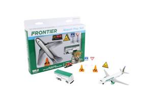 lot 40018 image: Daron Frontier Spot The Jaguar Play Set Airline Airport Set