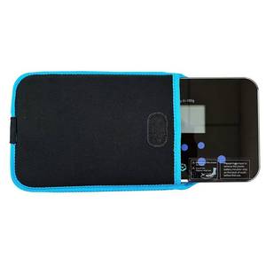 lot 40053 image: NewlineNY Auto Step On Super Mini Travel Bathroom Scale, 5.25 x 8.5 NewlineNY Auto Step On Super Mini Travel Bathroom Scale, 5.25 x 8.5 SBB0638SM-TWS002BU (Trendy Wave)