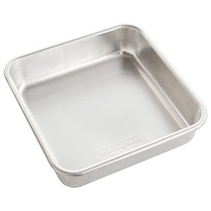 lot 40072 image: Nordic Ware - 47500 Nordic Ware Naturals Aluminum Commercial 8 x 8 Square Cake Pan, 8 by 8 inches, Silver