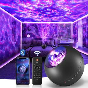 lot 40078 image: Galaxy Projector, White Noise Galaxy Light Projector Light, Bluetooth Music Star Projector Night Light for Kids, Remote Timer Galaxy Projector Night Light for Bedroom,Teen Girl Adult Gifts & Decor