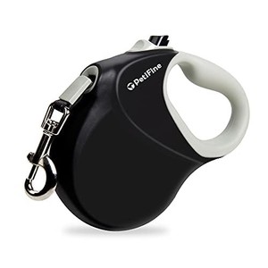 lot 40084 image: PetiFine Retractable Dog Leash for Large Dogs, 26 FT Heavy Duty Extendable Dog Leash up to 110lbs, Reflective Strong Nylon Tape, One-Handed Brake