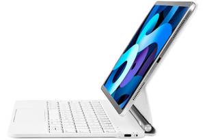 lot 40116 image: InUnion Magic Keyboard for iPad Pro 11& Air 11 Inch (M2, 2024) and 10.9 iPad Air 5th &4th Generation, Magnetic Keyboard Case with Multi-Touch Trackpad for iPad Pro 111st 2nd 3rd4th Gen, Backlit