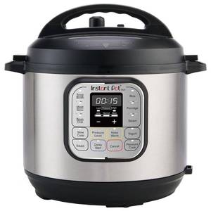 lot 39351 image: Instant Pot Duo Mini 3-Quart Electric Pressure Cooker 7-in-1 Yogurt Maker Food Steamer Slow Cooker Rice Cooker & More - Retail $79.99