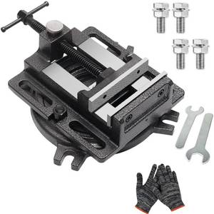 lot 40179 image: MYTEC 4.2 Quick Release Workbench Industrial Vise Clamp, Portable Heavy Duty Vice for Drill Press, 110°Swivel Base, High-grade cast steel Bench Clamp for Woodworking Milling Machine Drill Press