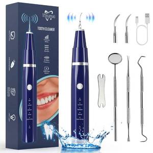 lot 40209 image: PlaqueTartar Remover for Teeth, Dental Calculus Remover Teeth Cleaning Kit with LED Light & 5 Adjustable Modes