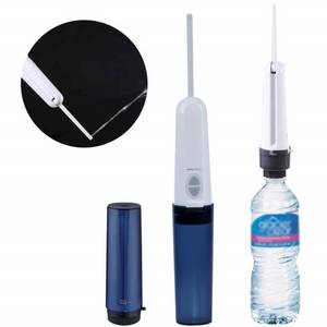 lot 40210 image: Hibbent Portable Bidet Handy Toilette - Electric Bidet Toilet with USB Cable - Feminine Travel Bidet for Personal Use On The Traveling - Blue Color