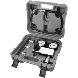 lot 39394 image: Performance Tool W89749 Cylinder Leak Down Tester Kit - Accurate Diagnosis for Engine Health, Includes Dual Gauges and Quick-Connect Fittings