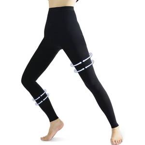 lot 40235 image: beister Medical Compression Pantyhose for Women & Men, 20-30mmHg Graduated Support Tights, Opaque Footless Waist High Compression Stockings & Leggings for Varicose Veins, Edema, Flight, DVT