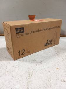 lot 40242 image: Box of 12 Candelabra Bulbs