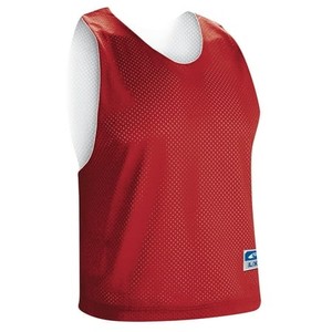 lot 40263 image: Champro Youth STICK Lacrosse Jersey Scarlet White Small