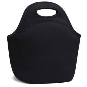 lot 40270 image: YOUBDM Neoprene Lunch Bags Thermal Insulated Lunch Tote Bag Reusable Washable Neoprene Picnic Bag for Women Men