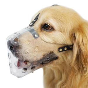 lot 40273 image: Mayerzon Dog Muzzle, Basket Muzzle for Large Sized Dogs, Muzzle for Dogs to Prevent Biting for Grooming Scavenging, Breathable Muzzle for Husky Golden Retriever Labrador Beagle, XL