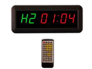 lot 40349 image: Eu 1.5 6 Digits Interval Timer Programmable Led Countdown  Up Stopwatch For Home Gym.
