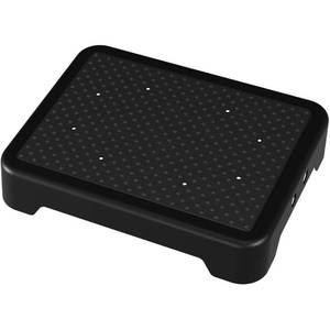 lot 40396 image: SOYO Mobility One Step Stool, Heavy Duty IndoorOutdoor Non-Slip Step Platform Assistive Devices for Adults and Elderly, Portable Standing Supports for Cars, Bed, Door, Stair or Bathroom, Black-Black