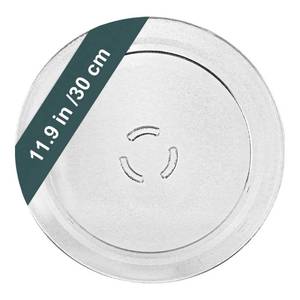 lot 40452 image: Puxyblue 4393799 4393751 Microwave Glass Tray Fit for Whirl-pool & Ken-more & May-tag Replaces for 8206226 30QBP4185 AP3130793 PS373741 Microwave Glass Plate Turntable (1 year Warranty)