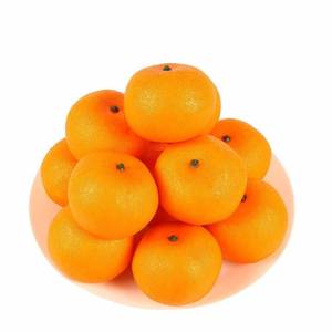 lot 40456 image: HAKSEN 12 PCS Fake Oranges, Artificial Fruits for Decoration Lifelike Fake Fruit Faux Oranges for Home Kitchen Cabinet Decor Photography Prop