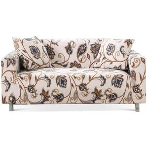lot 40470 image: Lamberia Printed Sofa Cover Stretch Couch Cover Sofa Slipcovers for Couches and Loveseats with Two Pillow Cases (Love Forever, Loveseat)