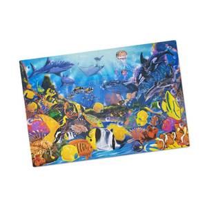 lot 40546 image: Melissa & Doug Underwater Ocean Floor Puzzle (48 pcs, 2 x 3 feet) - FSC Certified