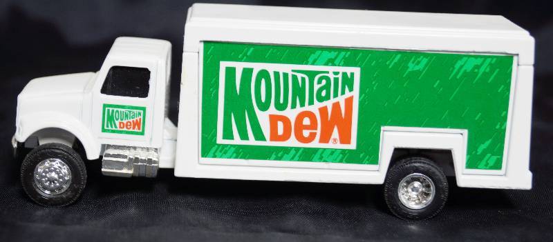 lot 7064 image: ERTL - Die Cast Replica Truck - Mountain Dew - Side lift to show product - WOW