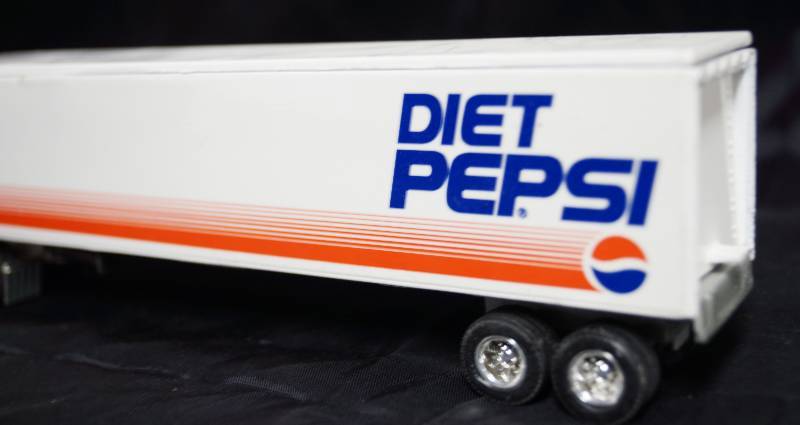 Diet Pepsi Trucks Golden Wheel Diet Pepsi Truck | EBay