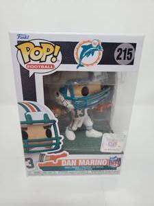 lot 52 image: New In Box Funko Pop Dan Marino #215 Miami Dolphins Premium Vinyl Figure