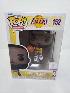 lot 57 image: New In Box Funko Pop LeBron James #152 Premium Vinyl Figure