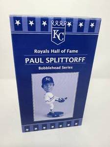 lot 65 image: New In Box Kansas City Royals Paul Splitorff Bobblehead