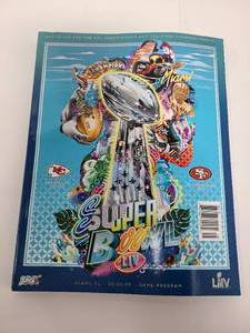 lot 128 image: Super Bowl LIV 2019 Kansas City Chiefs vs San Francisco 49ers Program