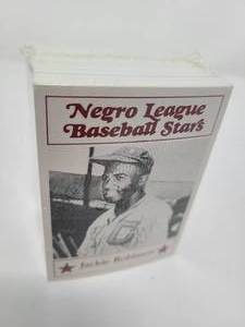 lot 133 image: 1986 Larry Fritsch Negro Leagues Baseball Stars Complete Set with Josh Gibson and More