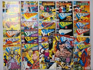 lot 193 image: Excalibur Marvel Comics Lot of 33 Issues