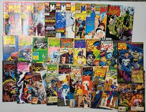 lot 196 image: Marvel Age Comics Lot of 29 Issues