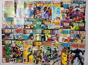 lot 197 image: Iron Man Marvel Comics Lot of 90 Issues