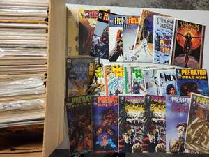 lot 200 image: Longbox of 300 Comic Books - Various Indie Publishers