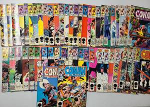 lot 201 image: Conan Marvel Comics Lot of 52 Issues