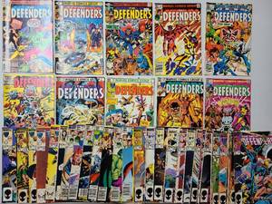 lot 203 image: Defenders Marvel Comics Lot of 41 Issues