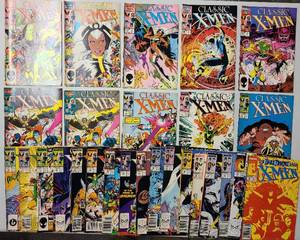 lot 208 image: Classic X-Men Marvel Comics Lot of 27 Issues