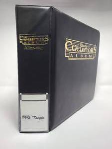 lot 158 image: Set In Almost New Binder and Pages of 1993 Topps With No Derek Jeter RC