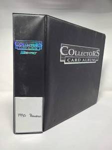 lot 160 image: Complete Set In Almost New Binder and Pages of 1990 Bowman Set with Frank Thomas Rookie