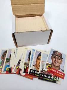 lot 179 image: Collection of 1991 Topps Archives Baseball Cards - Looks Like 1953 Topps