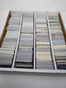 lot 184 image: Four Row Box of Random Baseball Cards - Mostly Newer Baseball Cards